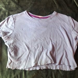 4 for $20 lavender crop top